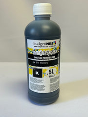 DTF Ultra Black Ink 500mL bottle